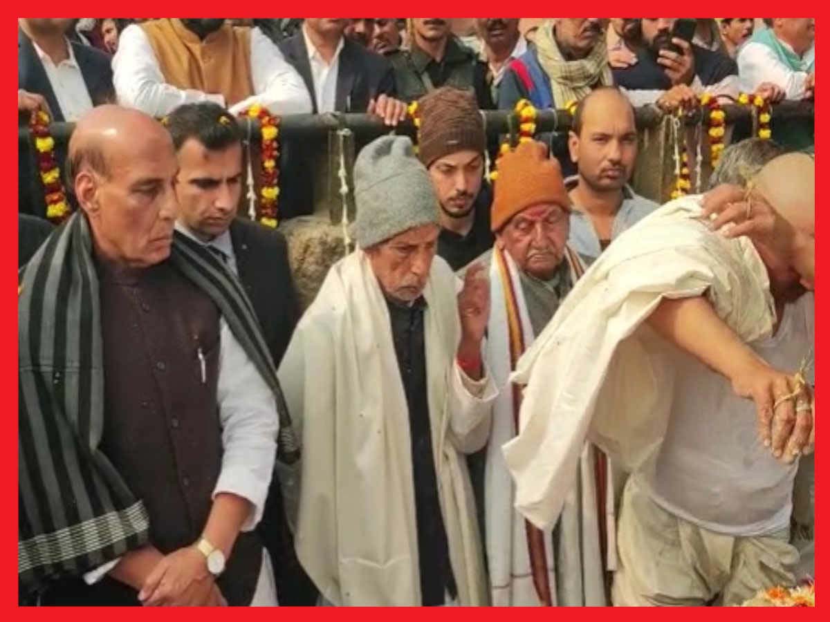 रक्षा मंत्री राजनाथ सिंह की भाभी नयनतारा देवी का सोमवार को निधन, अंतिम संस्कार में शामिल होने के लिए सिंह आज वाराणसी पहुंचे