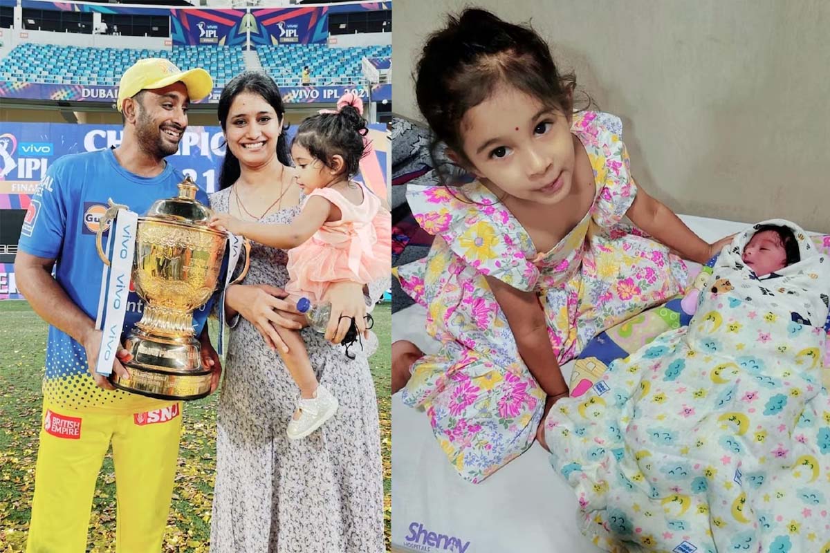 चेन्नई सुपर किंग्स के स्टार बल्लेबाज अंबाती रायडू और उनकी पत्नी चेन्नुपल्ली विद्या के घर दूसरी बेटी का जन्म हुआ