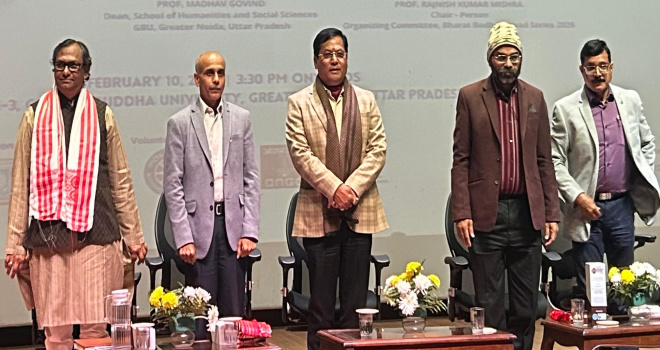  गौतम बुद्ध विश्वविद्यालय में “भारत बोध संवाद शृंखला 2025–26” का भव्य आगाज़, राष्ट्रीय बौद्धिक विमर्श की नई पहल